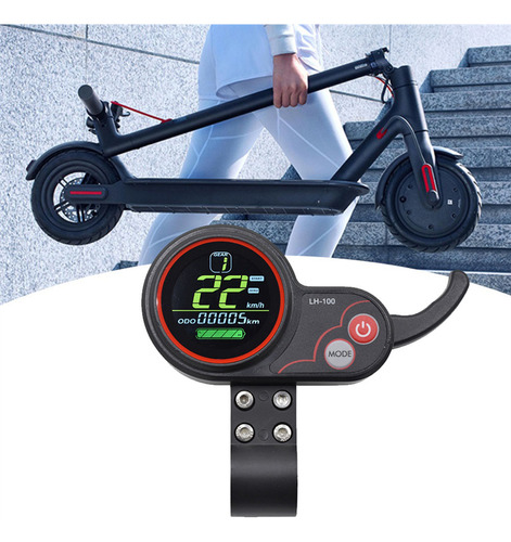 Acelerador De Salpicadero Con Pantalla Lcd Lh100, 24 V-60 V,