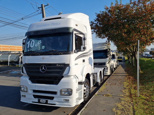 Imagem 2 de 19 de Mercedes Benz Axor 2544 6x2 Trucado Ano 2010 Com Ar