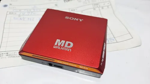 Antigo Md Sony Mz E75 Japonês * Nao Funciona * Mini Disc