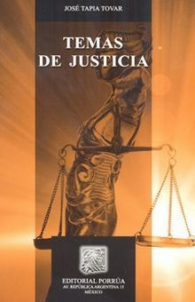 Libro Temas De Justicia Original