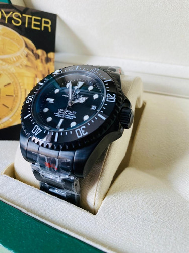 Reloj Rolex Seadweller Big Color Negro Negro Negro Negro (Usado)