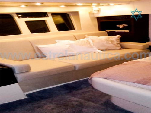 Imagem 14 de 15 de Lancha Schaefer 62 Iate Ferretti Axtor Carbrasmar Armada