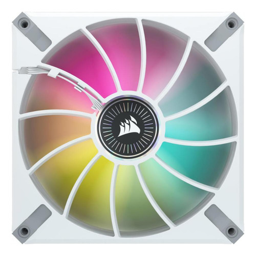 Kit Fan Com 2 Unidades Corsair Icue Ml140 Elite Premium Multicolor