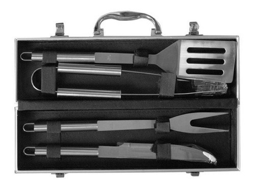 Set De Asador Inox- Gran Aventura