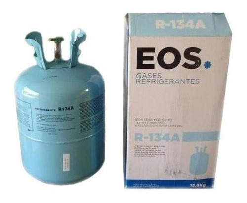 Gás R134a Fluido Refrigerante R134 13,6kg Eos