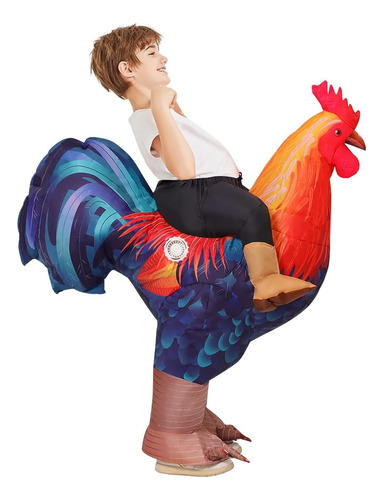 Comin Disfraz De Pollo Inflable Disfraz De Gallo Para Niños