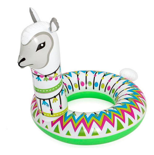 Salvavidas Flotador Llama Inflable Bestway 36158 113x109 Cm