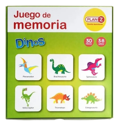 Juego De Memoria Dinos didactico infantil