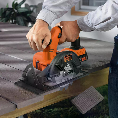 Taladro + Sierra Circ + Caladora + Linterna 20v Black+decker