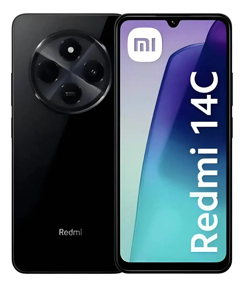 Redmi 14c Dual Sim 16 Ram 256gb interna cor preto elegante e potente