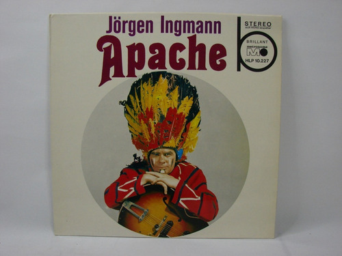 Vinilo Jørgen Ingmann Apache Alemania 1968 Ed 