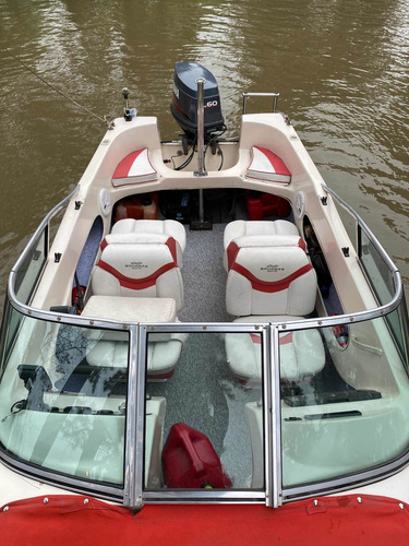 Lancha Bahamas 440 Sx Con Motor Yamaha 60 Hp 2t Año 2002