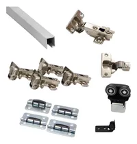 Comprar Kit Herrajes P\u002F Placard Pl-2550 Ducasse 2 Puertas Plegadizas