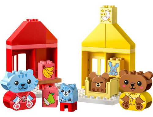 LEGO® DUPLO® Mi Primer Rutinas Diarias: Comer y Dormir Juguete basado en el juego de interpretación para el desarrollo social y emocional 10414