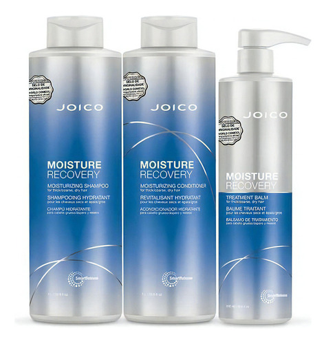 Kit Joico Moisture Recovery Hidratação Profunda (trio)