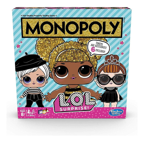 Juego De Mesa Monopoly L.o.l. Surprise!