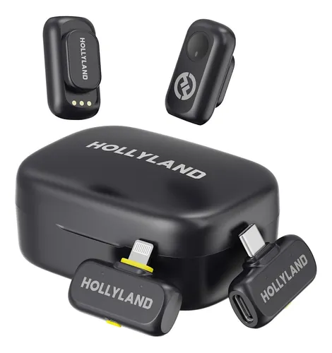 Hollyland Lark A1 Combo - Mini microfone sem fio para iPhone e An...