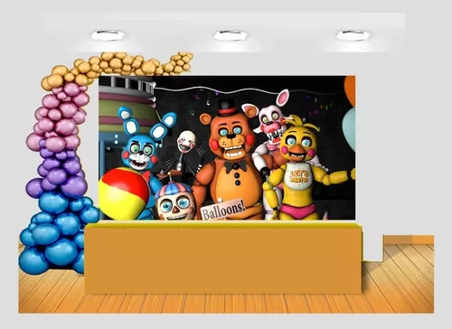 Painel Festa Tema Five Nights At Freddy's