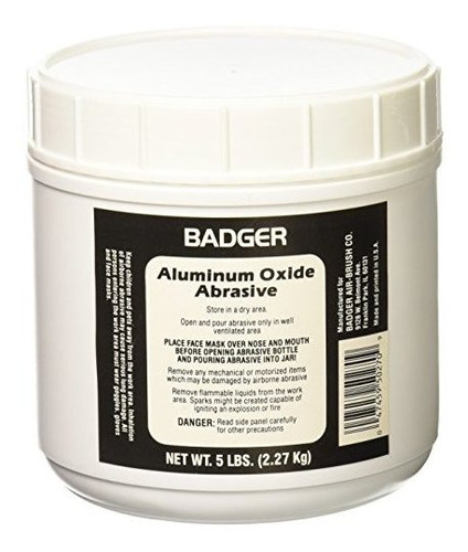 Badger Abrasivos De Óxido De Aluminio Lbs 5. Red. Peso-50-27