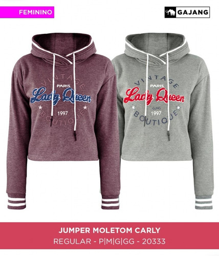 Moletom Feminino Carly