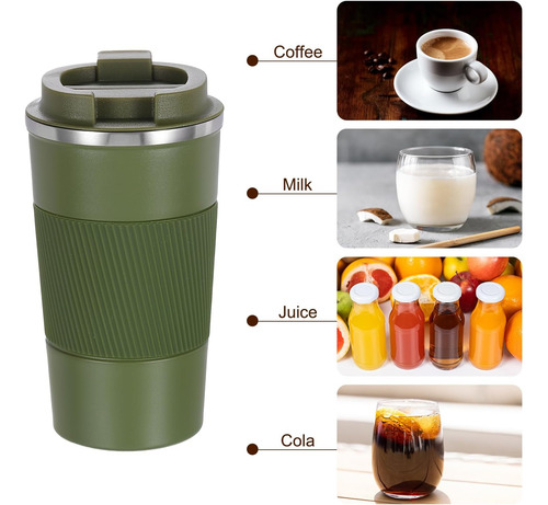 Taza De Viaje A Aislamiento De Uxcell, Taza De Café De Café