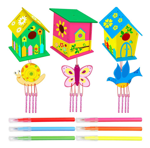 4 Diy Bird House Manualidades Niños Construir Estilo C