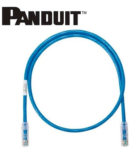 Cable De Red Utp Patch Cord Lszh Panduit Cat6 Pan-net 1mts