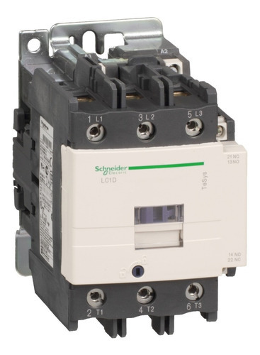 Contactor Schneider Lc1d95f7 De 95a Con Bobina De 110 Vca