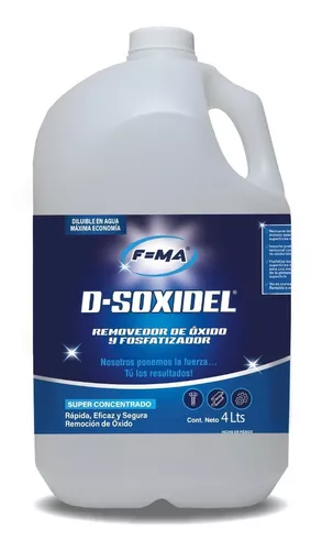 Removedor De Oxido D-soxidel 4lts ( Quita Oxido )