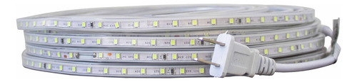 Manguera Led Azul Cielo Rollo 25 Metros Exteriores 110v