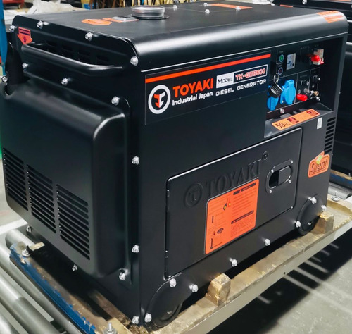 Generador Diesel Insonoro 6.500w Con Tablero Transferencia