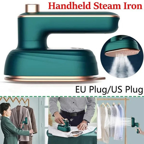 Imagen 2 de 9 de Vaporizador De Ropa Portátil Mini Plancha Portátil