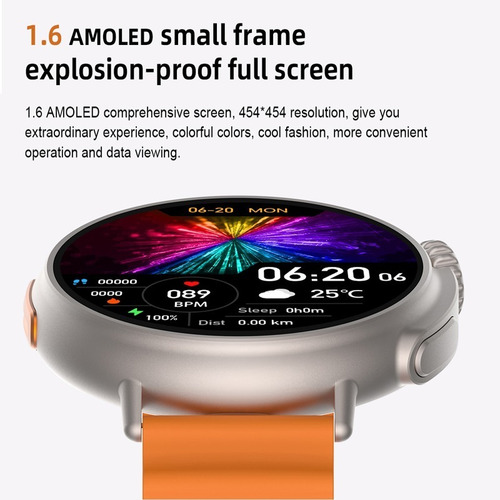 Reloj Inteligente Deportivo Bluetooth Para Llamadas P/hombre
