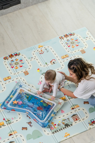 Alfombra Agua Peces Juego Didactico Para Bebe 4230 Love Pez