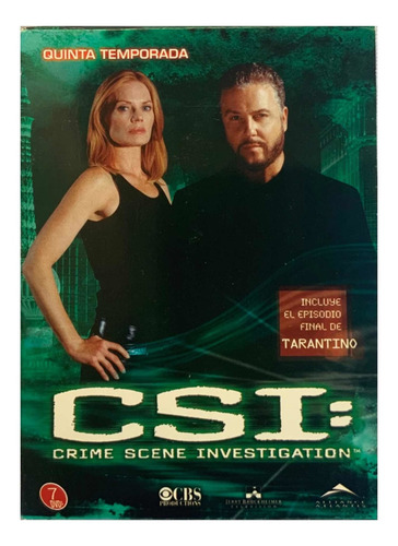 Csi Las Vegas Temporada 5 Cinco + Episodio Tarantino Dvd (Usado)