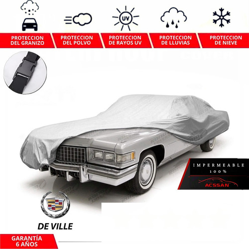 Funda Cubreauto Rk Con Broche Cadillac Deville 1972