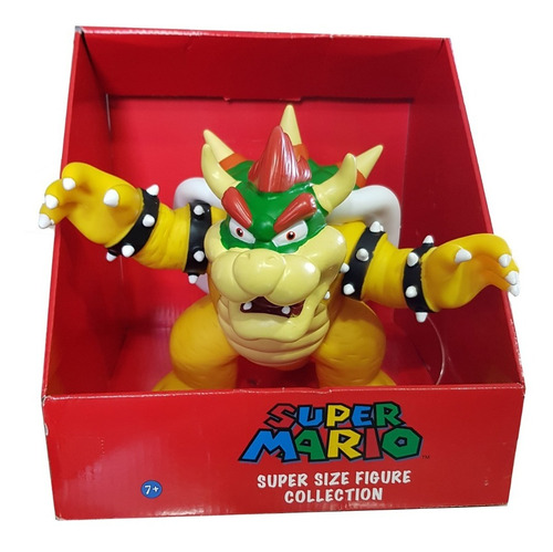 Figura Gigante Bowser Super Mario Bros Koopa 23 Cm