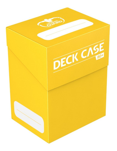 Deck Case Portamazo Ultimate Guard Amarillo Muy Lejano