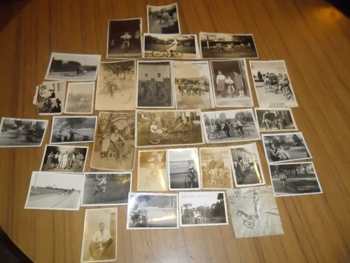 30 Antiguas Fotografias Bicicletas Años 40, 50, 60 (Usado)