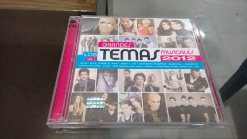 Cd Los Grandes Temas Musicales Del 2012 Vol 1,2cd Formato Cd