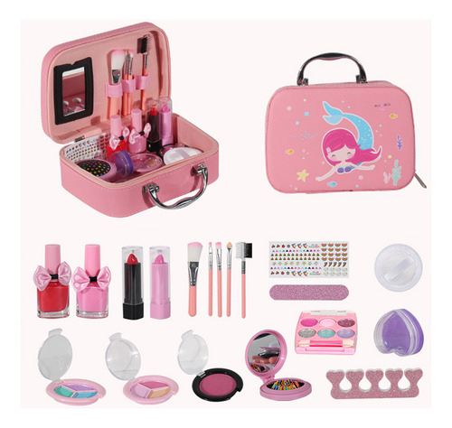 Set De Maquillaje Para Modelos Con Kit De Cosméticos Para Ni