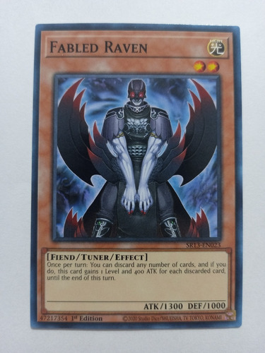Fabled Raven - Common     Sr13