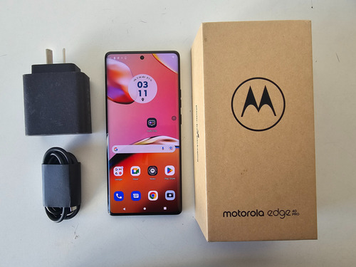 Motorola Edge 40 Pro 256gb 12gb Ram Negro 5g + Caja - Leer