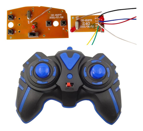 Controlador Remoto De Coche Rc Y Placa Receptora 4ch Para L