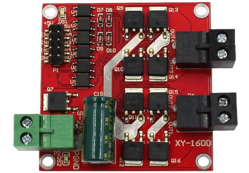 Dc Driver Motor L298 Dc 6 5v 27 V 7a Dual H Puente Cont...