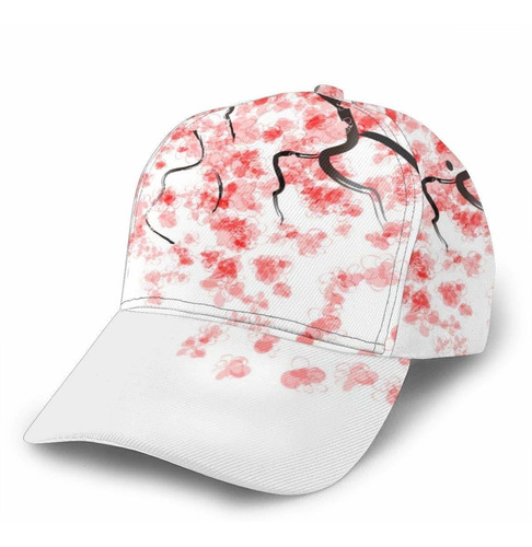 Gorra De Béisbol Con Diseño De Girasoles De Color Amarill.