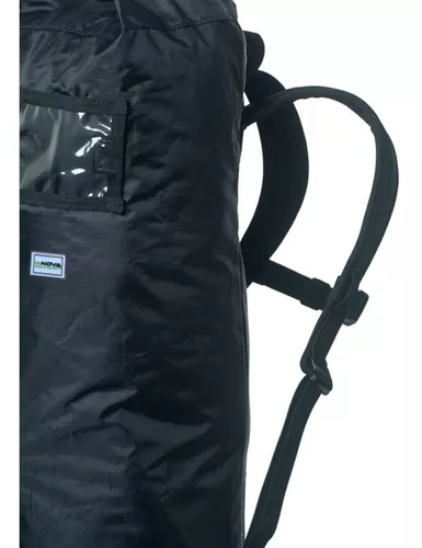 Mochila Trekking 35 Litros Preta com Cinza - Ventureshop