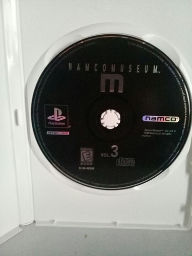 Ps1 Namcomuseum Vol 3 - Juego Superficie Negra Original