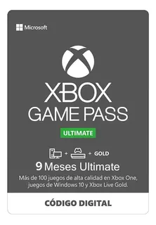 Xbox Game Pass Ultimate 9 Meses [ Codigo Digital México ]