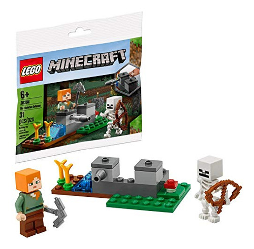 Lego Minecraft 30394 La Defensa De Los Esqueletos (31 Piezas